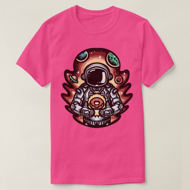 Camiseta toon Astronauta estética (Diseño del anverso)