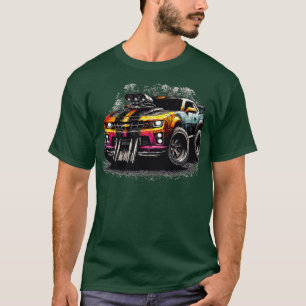 Camiseta toon chevy camaro