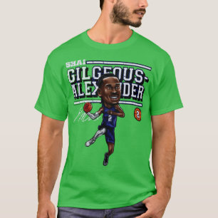 Camiseta Toon de la ciudad de Shai Gilgeous Alexander Oklah