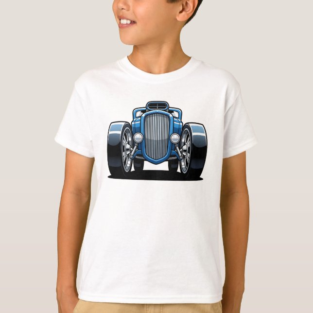 Camiseta Toon Hotrod Art (Anverso)