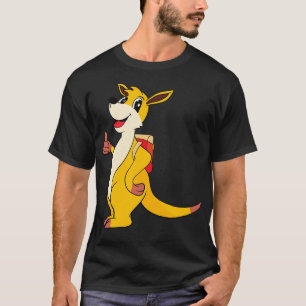 Camiseta toon Kangaroo Kids School Australia