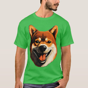 Camiseta Toon Shiba Inu Perro Cute Shiba Inu 2