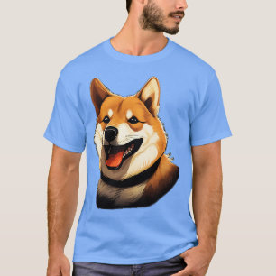Camiseta Toon Shiba Inu Perro Cute Shiba Inu 5