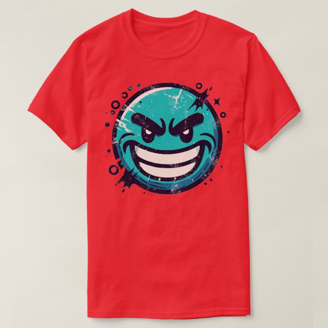 Camiseta toon Smiling Face (Diseño del anverso)