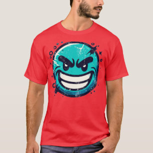 Camiseta toon Smiling Face