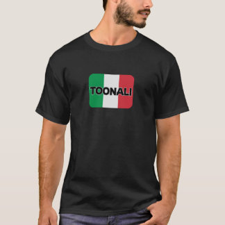 Camiseta Toonali logo number 8 Newcastle Italy logo t shirt
