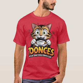 Camiseta Toonces - El gato que conduce