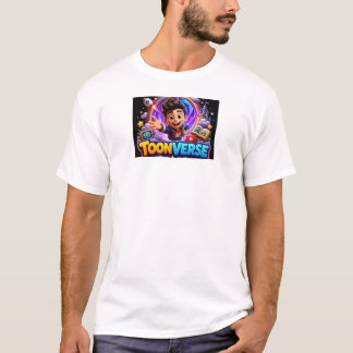 Camiseta ToonVerse – Personajes de Dibujos Animados con IA