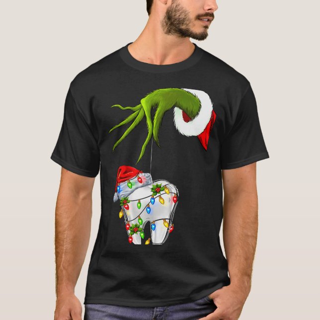 Camiseta Tooth Dentist Dental Istant Teeth Christmas Xmas H (Anverso)