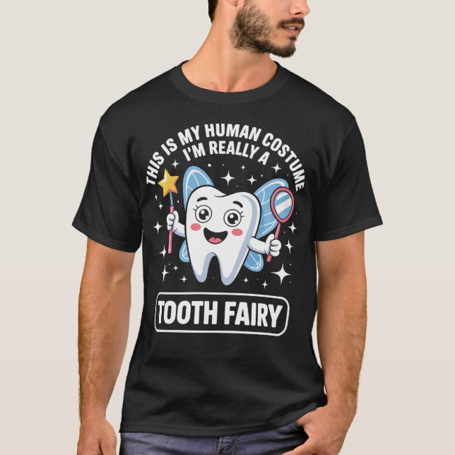 Camiseta Tooth Fairy Cute Costume Funny Teeth (Anverso)