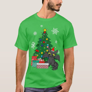 Camiseta Toothless Around The Christmas