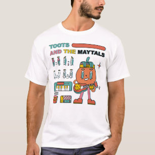 CAMISETA TOOTS Y LA BANDA MAYTALS MERCANCÍAS DIBUJO ANIMADO