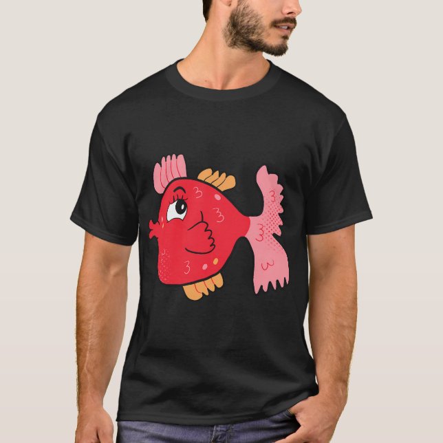 Camiseta Tootsie el pez tropical (Anverso)
