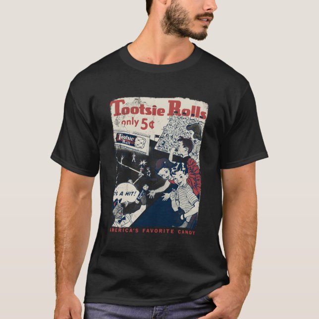 Camiseta Tootsie Roll Es Un Golpe (Anverso)