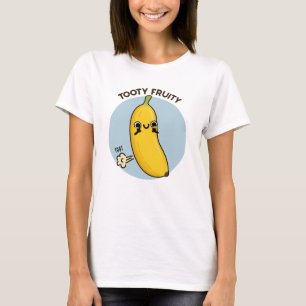 Camiseta Tooty Fruity Funny Banana Fruit Pun
