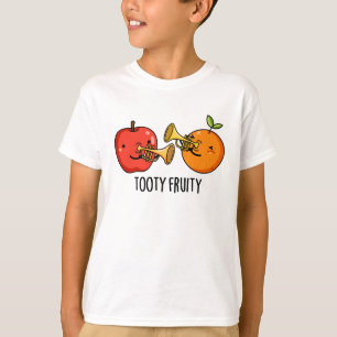 Camiseta Tooty Fruity Funny Fruit Músico Pun