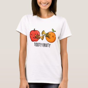 Camiseta Tooty Fruity Funny Fruit Músico Pun