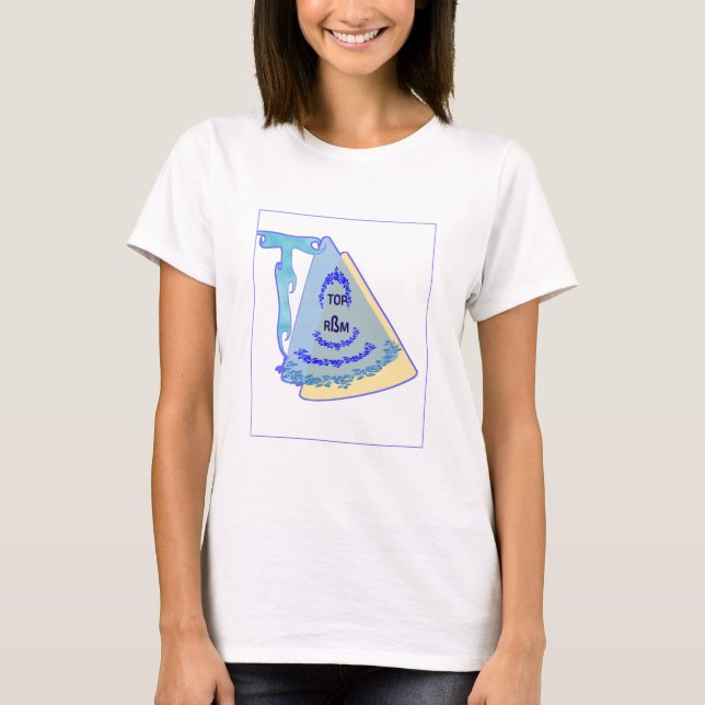 CAMISETA TOP_MODERN_BLUE_SO CUTE (Anverso)