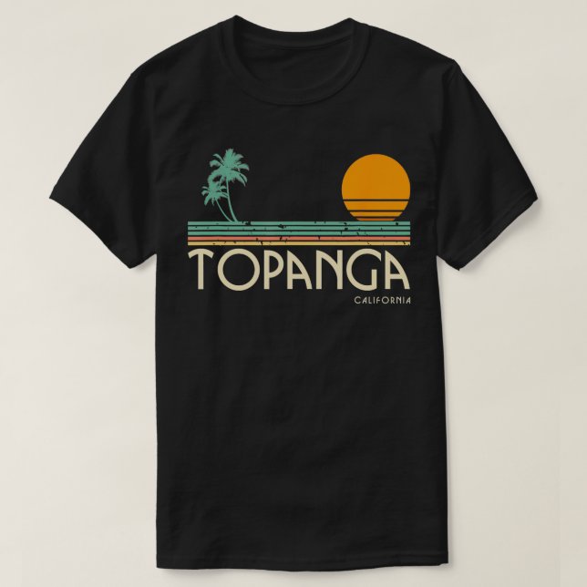 Camiseta Topanga California (Diseño del anverso)