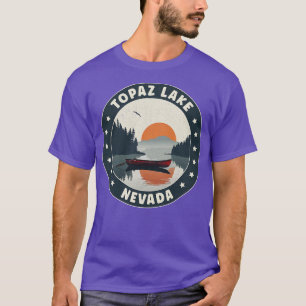 Camiseta Topaz Lake Nevada Sunset