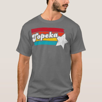 Camiseta Topeka Kansas Vintage Molestias 2