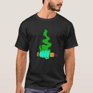 Camiseta topetón del vape