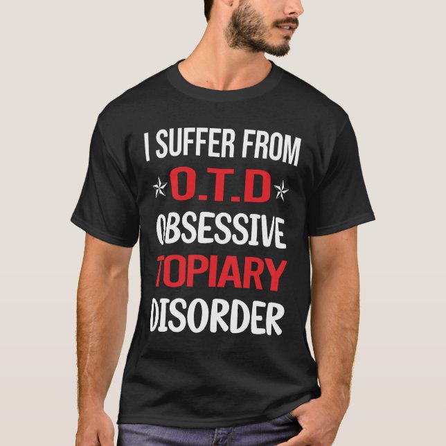 Camiseta Topiario obsesivo (Anverso)