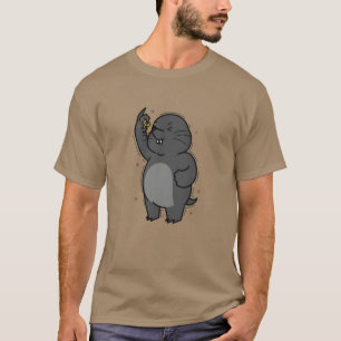 Camiseta Topo encuentra divertido el montículo de animales