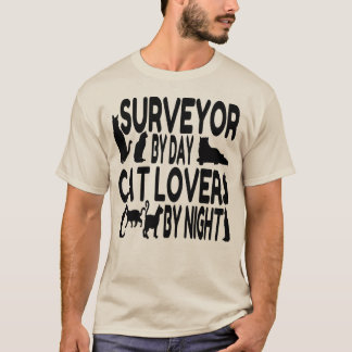 Camiseta Topógrafo de Cat Lover