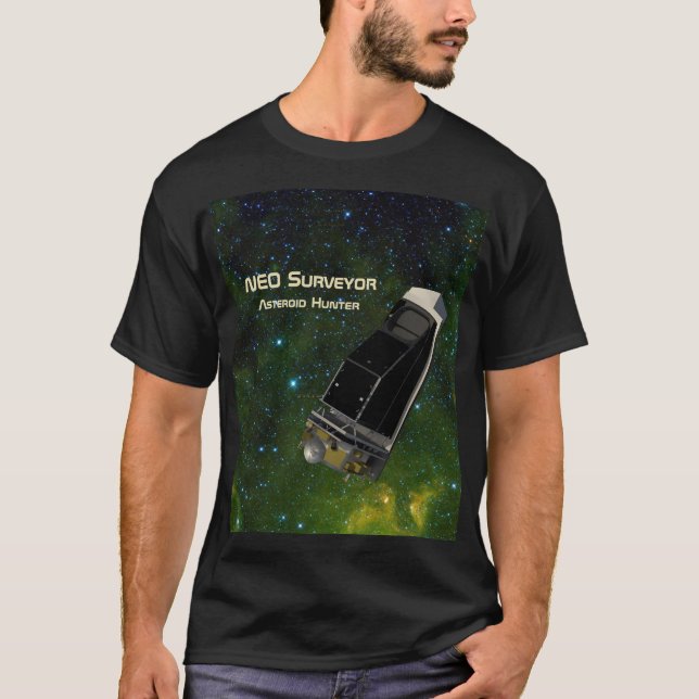 Camiseta Topógrafo NEO Cazador de asteroides (Anverso)