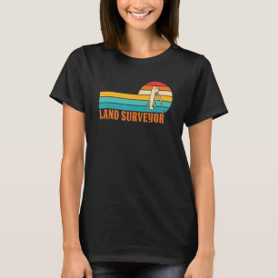 Camiseta Topógrafo Vintage Retro Topógrafo