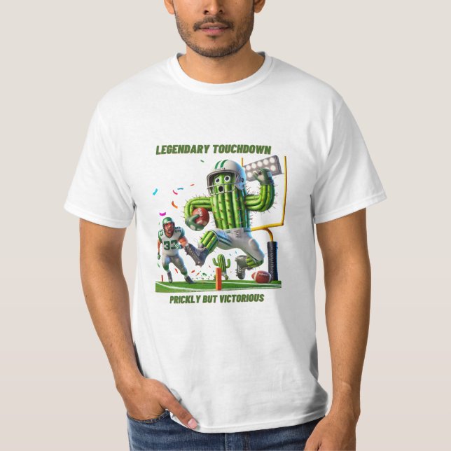 Camiseta Toque de cactus en la zona final (Anverso)