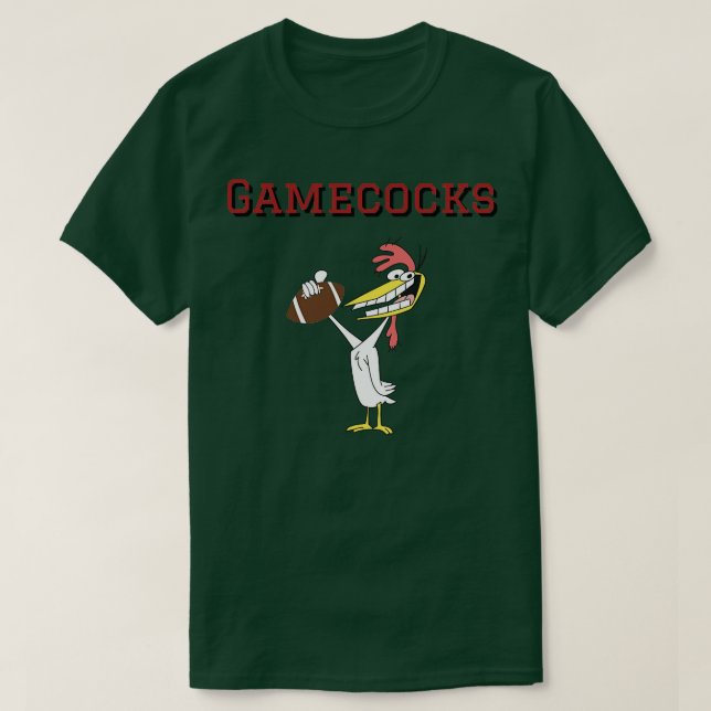 Camiseta Toque de gamecocks (Diseño del anverso)