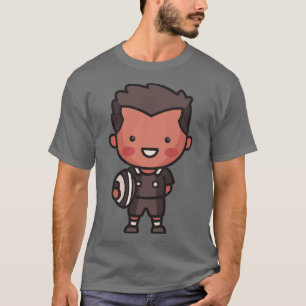 Camiseta Toque del jugador de rugby de Nueva Zelanda