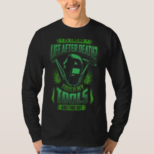 Camiseta Toque mis herramientas Soldadoras Soldadura de man