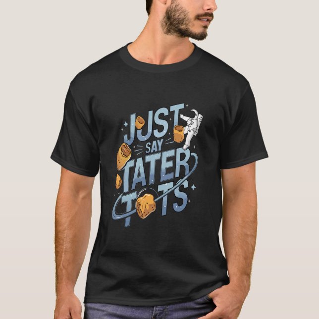 Camiseta Toques de agua y espacio/espacio ultraterrestre (Anverso)