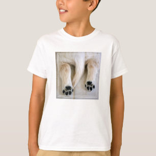 Camiseta Toques de cachorro de Golden Retriever