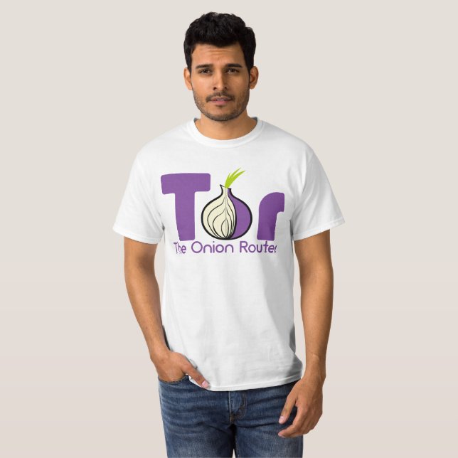 Camiseta Tor - El Router Onion (Anverso completo)