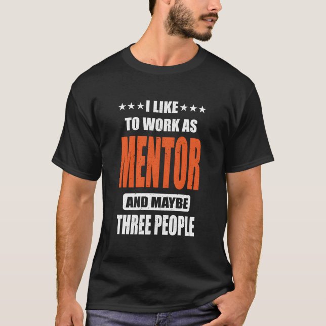 Camiseta Tor Job I Like To Work As Tor (Anverso)