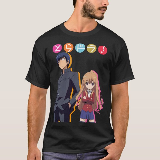 Camiseta Toradora Tiger X Dragon - versión japonesa clásica (Anverso)
