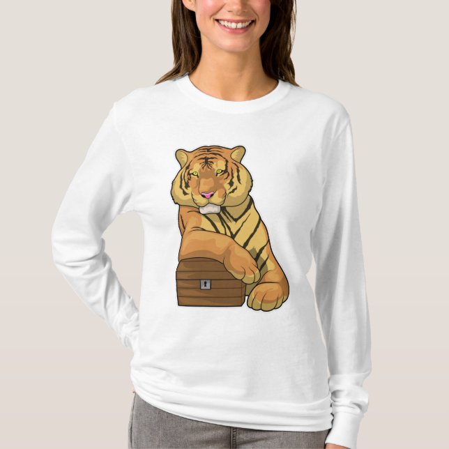Camiseta Tórax Tiger Treasure (Anverso)