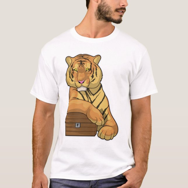 Camiseta Tórax Tiger Treasure (Anverso)