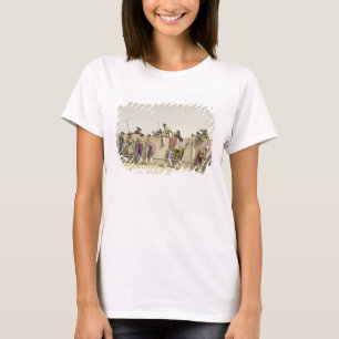 Camiseta Toreros que descansan entre los toros, 1865 (color