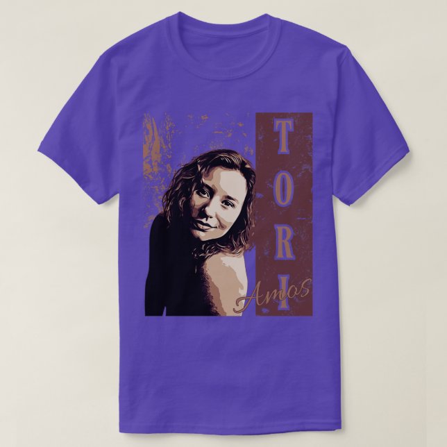 Camiseta Tori amos 80 (Diseño del anverso)