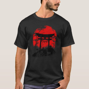 Camiseta Torii Japonés Bajo El Sol
