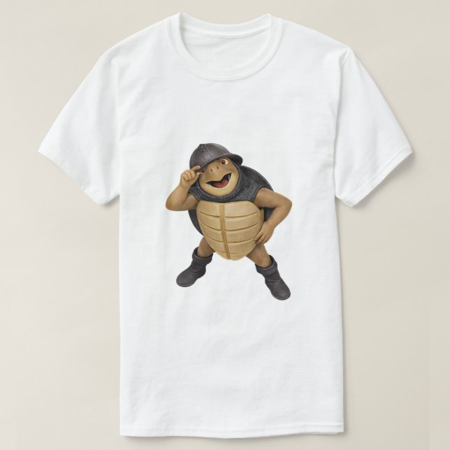 Camiseta Torin la Tortuga Medieval (Diseño del anverso)