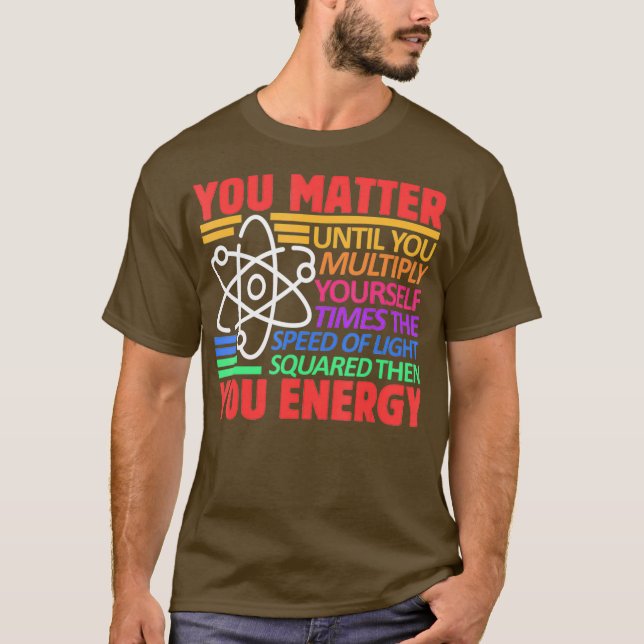 Camiseta Torio de Físico Físico De Mente (Anverso)