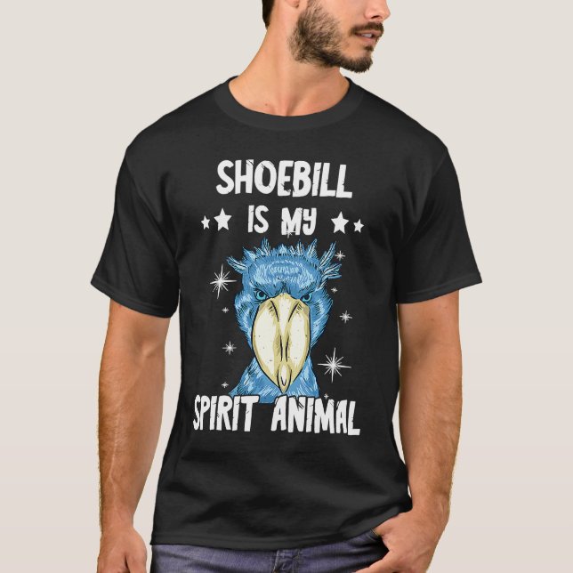Camiseta Tormenta africana de ave aérea con espíritu de bal (Anverso)