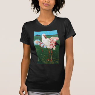 Camiseta TORMENTA BABY SHOWER TWIN, rosa, azul Verde azulad