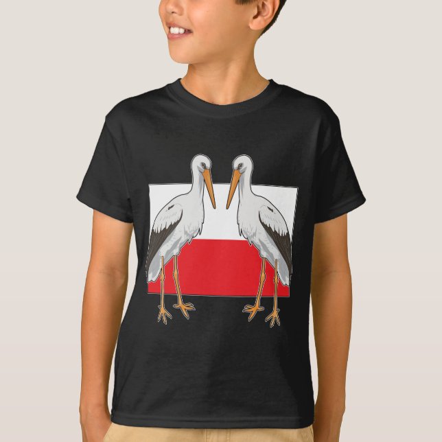 Camiseta Tormenta blanca polaca (Anverso)